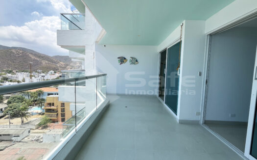 APARTAMENTO EN ARRIENDO VISTA AL MAR RODADERO SANTA MARTA